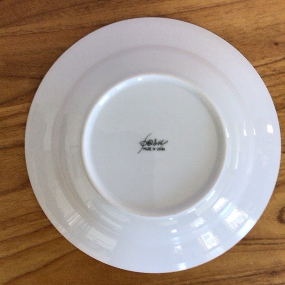 Vintage Blue Floral Rimmed Soup Bowl - Set of 4 - Picture 11 of 11